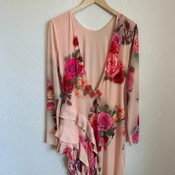 AFRM Jacie Floral Backless Ruffle Dress - Picture 7 of 8